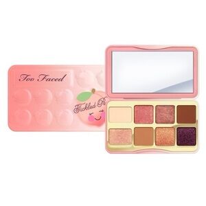 Rare!! Too Faced Tickled Peach Bite-sized Peach-Infused Eyeshadow palette NIB
